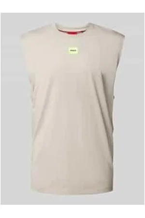 HUGO BOSS Tanktop mit Label-Patch Modell 