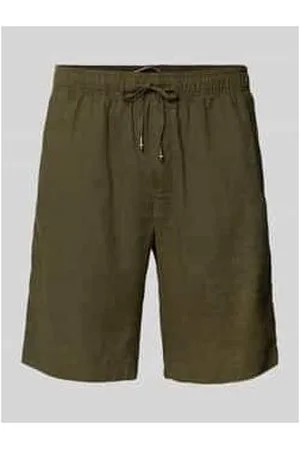 Tommy Hilfiger Relaxed Fit Shorts aus Leinen-Mix