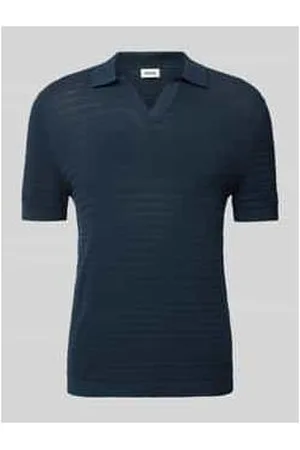 Drykorn Regular Fit Poloshirt mit V-Ausschnitt Modell 
