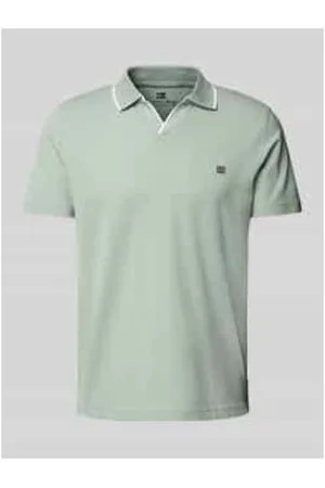Christian Berg Regular Fit Poloshirt mit Logo-Stitching und Polokragen