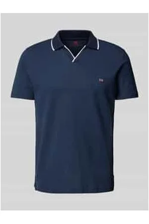 Christian Berg Regular Fit Poloshirt mit Logo-Stitching und Polokragen