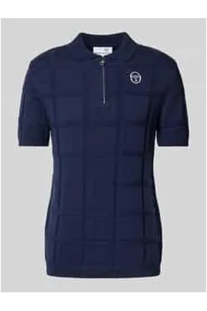 Sergio Tacchini Slim Fit Poloshirt mit Strukturmuster Modell 