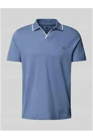 Christian Berg Regular Fit Poloshirt mit Logo-Stitching und Polokragen