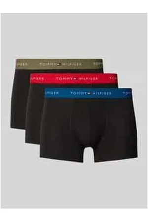 Tommy Hilfiger Regular Fit Trunks aus Baumwoll-Elasthan-Mix im 3er-Pack