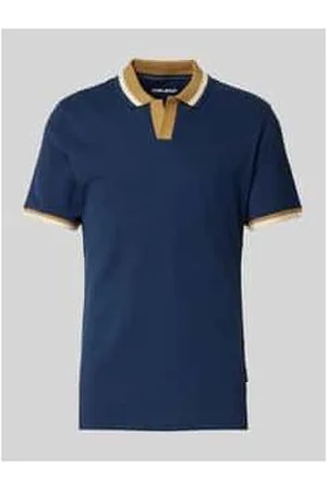Blend Regular Fit Poloshirt mit V-Ausschnitt Modell 