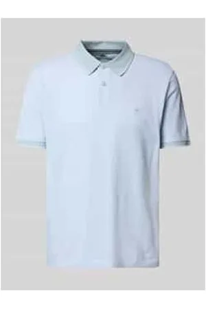 Fynch-Hatton Poloshirt mit Label-Stitching