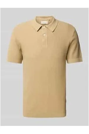 Blend Super Skinny Fit Poloshirt mit Strukturmuster Modell 