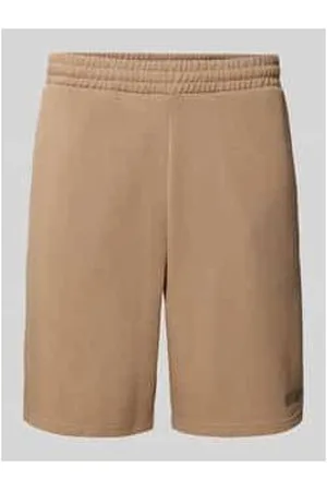 Review Relaxed Fit Sweatshorts mit Label-Stitching