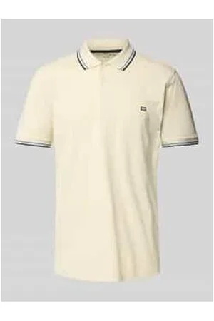 Christian Berg Poloshirt mit Label-Stitching