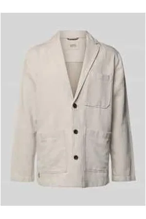 Camel Active Overshirt mit Label-Patch und Knopfleiste