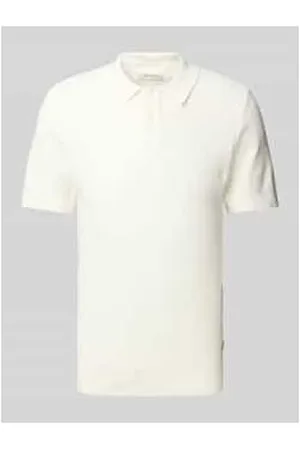 Blend Super Skinny Fit Poloshirt mit Strukturmuster Modell 