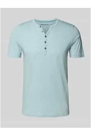 McNeal T-Shirt mit kurzer Knopfleiste