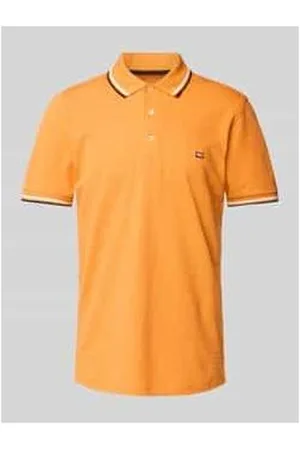 Christian Berg Poloshirt mit Label-Stitching