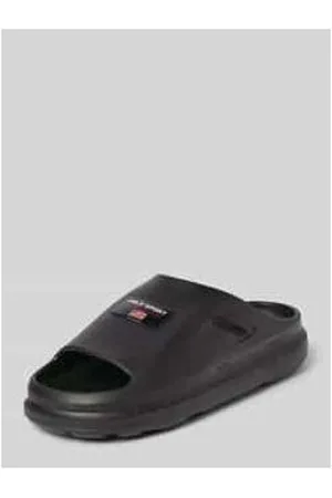 Ralph Lauren Slides aus Leder-Mix