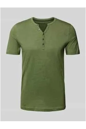 McNeal T-Shirt mit kurzer Knopfleiste