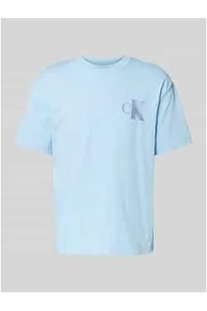 Calvin Klein T-Shirt mit Label-Print und Rundhalsausschnitt