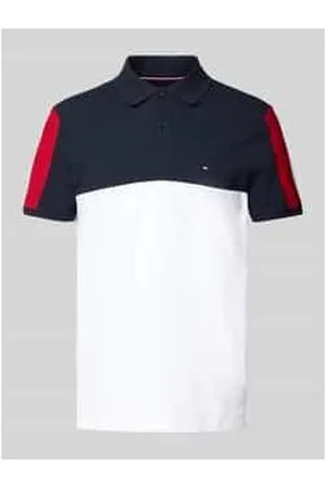 Tommy Hilfiger Regular Fit Poloshirt aus Baumwoll-Mix