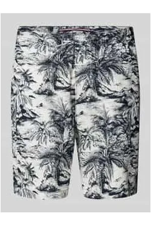 Tommy Hilfiger Regular Fit Bermudas aus reinem Leinen Modell 