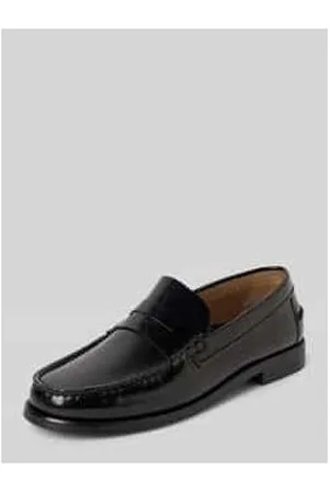 Tommy Hilfiger Lederloafers mit Label-Prägung Modell 