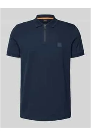 HUGO BOSS Poloshirt mit Label-Patch
