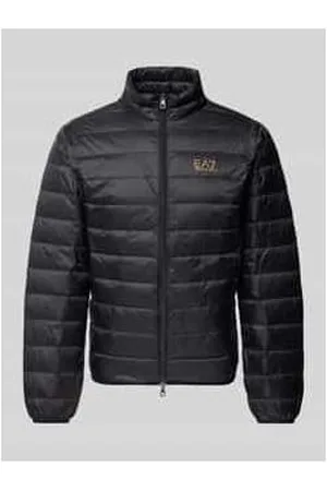 EA7 Daunenjacke mit Label-Print Modell 