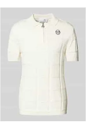 Sergio Tacchini Slim Fit Poloshirt mit Strukturmuster Modell 
