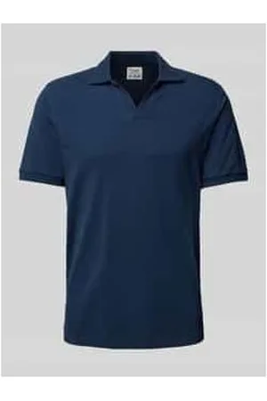 MC2 SAINT BARTH Regular Fit Poloshirt mit V-Ausschnitt Modell 
