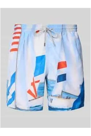 Zeybra Regular Fit Badehose mit Label-Patch Modell 