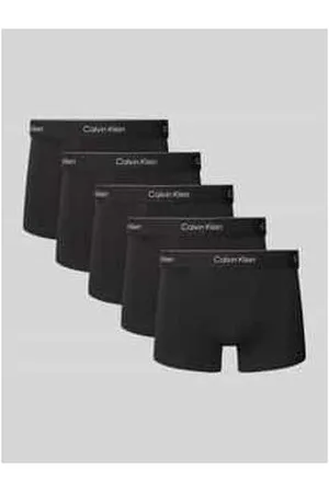 Calvin Klein Trunks mit Label-Bund im 5er-Pack