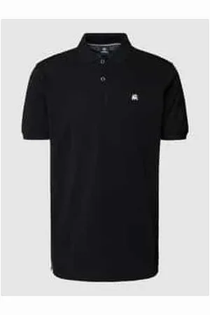Lerros Poloshirt mit Label-Stitching