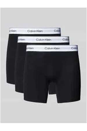 Calvin Klein Trunks mit Label-Bund im 3er-Pack