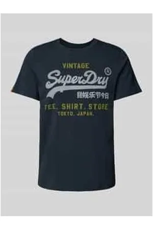 Superdry Relaxed Fit T-Shirt mit Label-Print