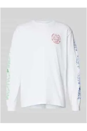 Edwin Longsleeve mit Label-Prints Modell 