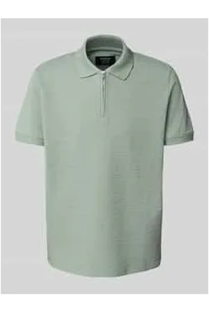 McNeal Poloshirt mit kurzem Reißverschluss