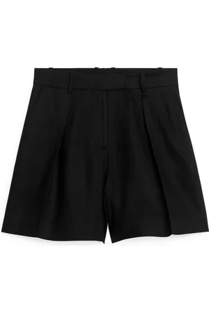 ARKET Leinenshorts Mit Hohem Bund