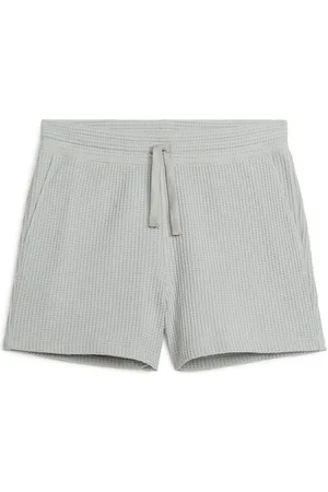 ARKET Baumwollshorts Mit Waffelmuster