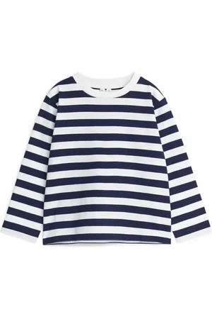 ARKET Langarm-T-Shirt - Blau|Mehrfarbig|Weiß