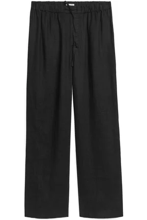 ARKET Leinenhose Mit Schnürung