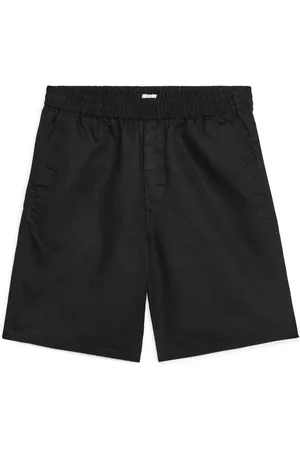 ARKET Baumwoll-Leinen-Shorts Mit Schnürung