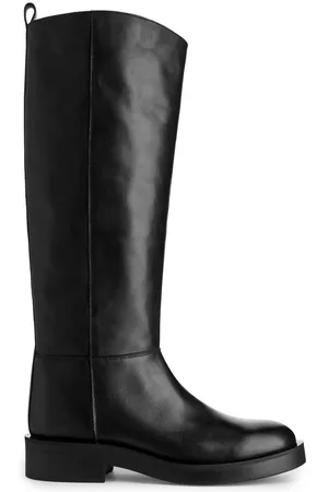 ARKET Reitstiefel Aus Leder