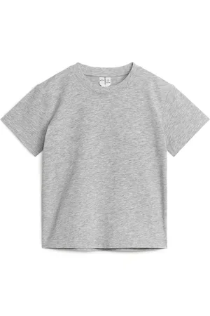 ARKET T-Shirt Mit Rundhalsausschnitt - Grau