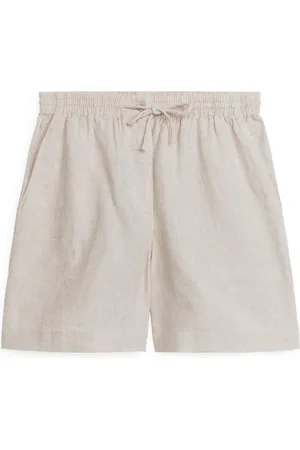 ARKET Leinenshorts Mit Schnürung
