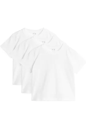 ARKET T-Shirt Mit Rundhalsausschnitt, Im 3Er-Set