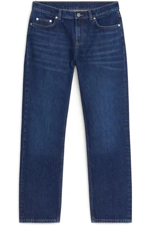 ARKET Hazel Low Straight Jeans - Blau