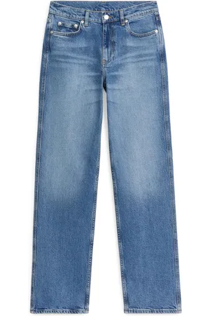 ARKET Dahlia Straight Stretchjeans - Blau