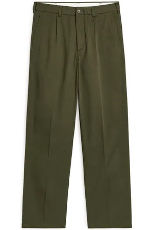 ARKET Chinohose Aus Baumwolltwill - Grün