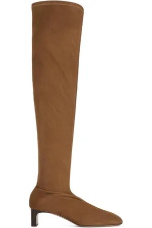 ARKET Overknee-Stiefel Aus Wildleder