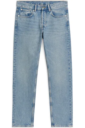 ARKET Park Cropped Regular Straight Jeans - Blau