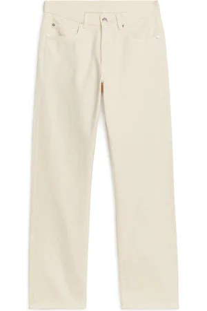 ARKET Ocean Loose Straight Jeans - Weiß