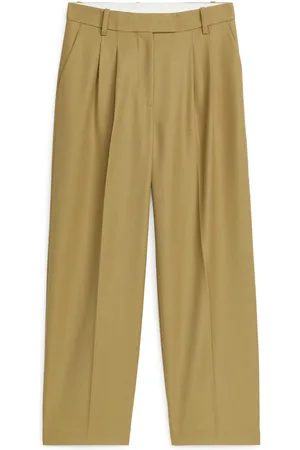 ARKET Weite Twillhose - Grün